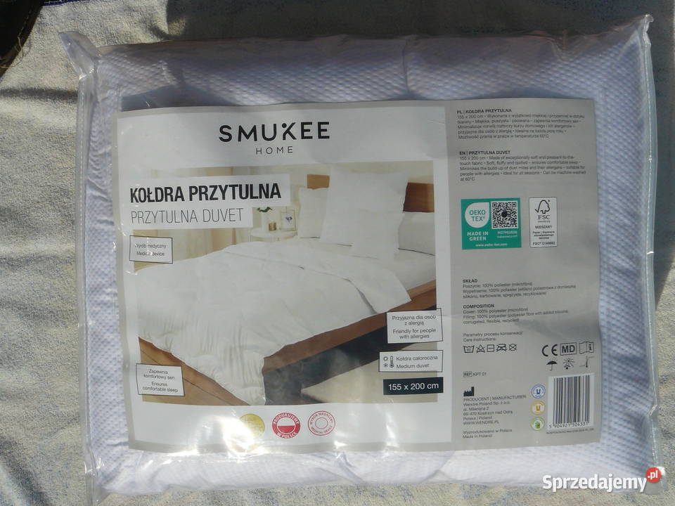 Okazja nowa Kołdra Przytulna Smukee Home 155x200 Strzelin