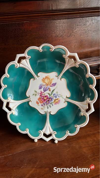 Patera z bukietem Ilmenau Made in Germany pomorskie Gdańsk