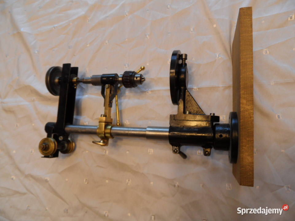 Wiertarka stołowa zegarmistrzowska przedwojenna Lublin sprzedam
