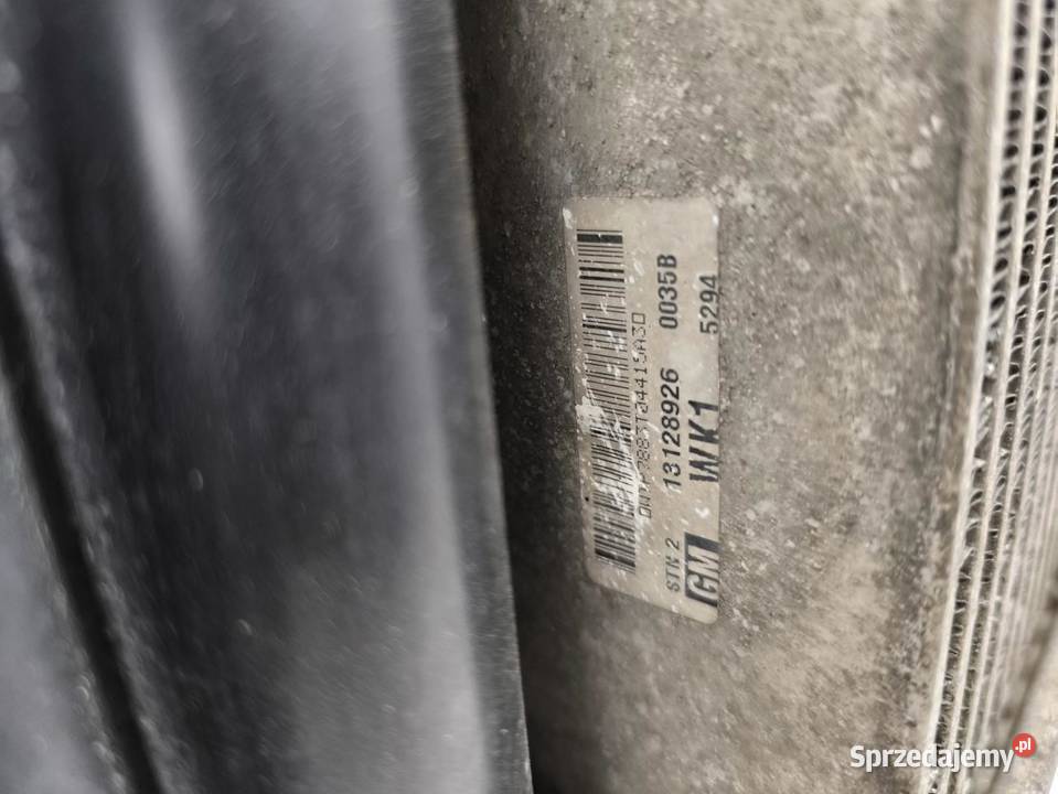 PAS PRZEDNI CHŁODNICE OPEL ASTRA H 17 CDTI osobowe wielkopolskie