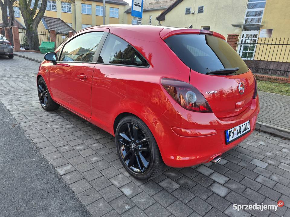 Opel Corsa 14 benzyna 101 2012r Super Stan Kąty Wrocławskie