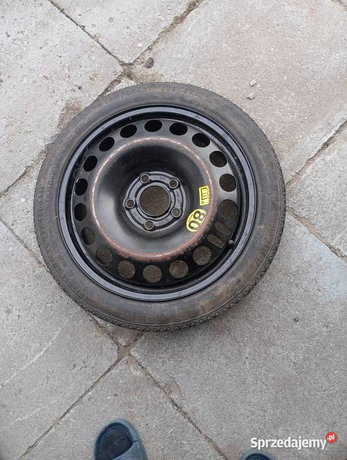 Koło dojazdowe opel Zafira b 16