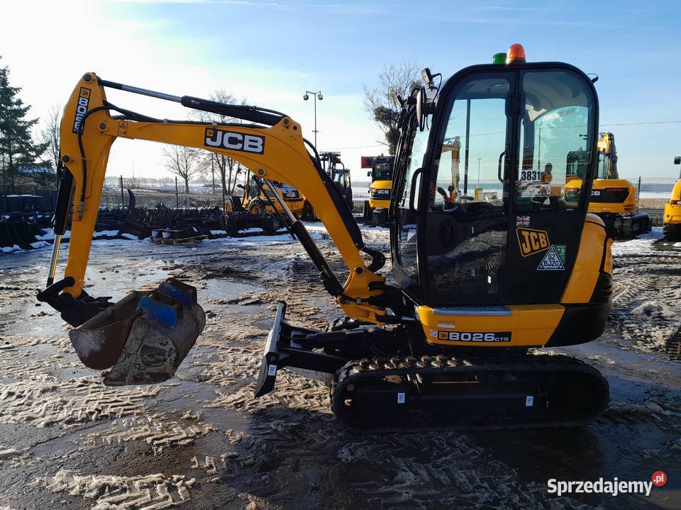 Koparka JCB 8026 2023R 8025 Cat Volvo Kubota Krotoszyn