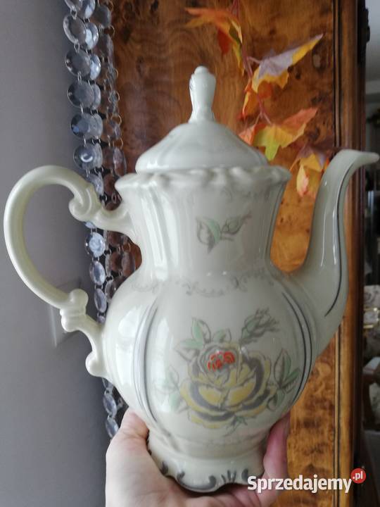Dzbanek cukiernica stara porcelana Gorlice
