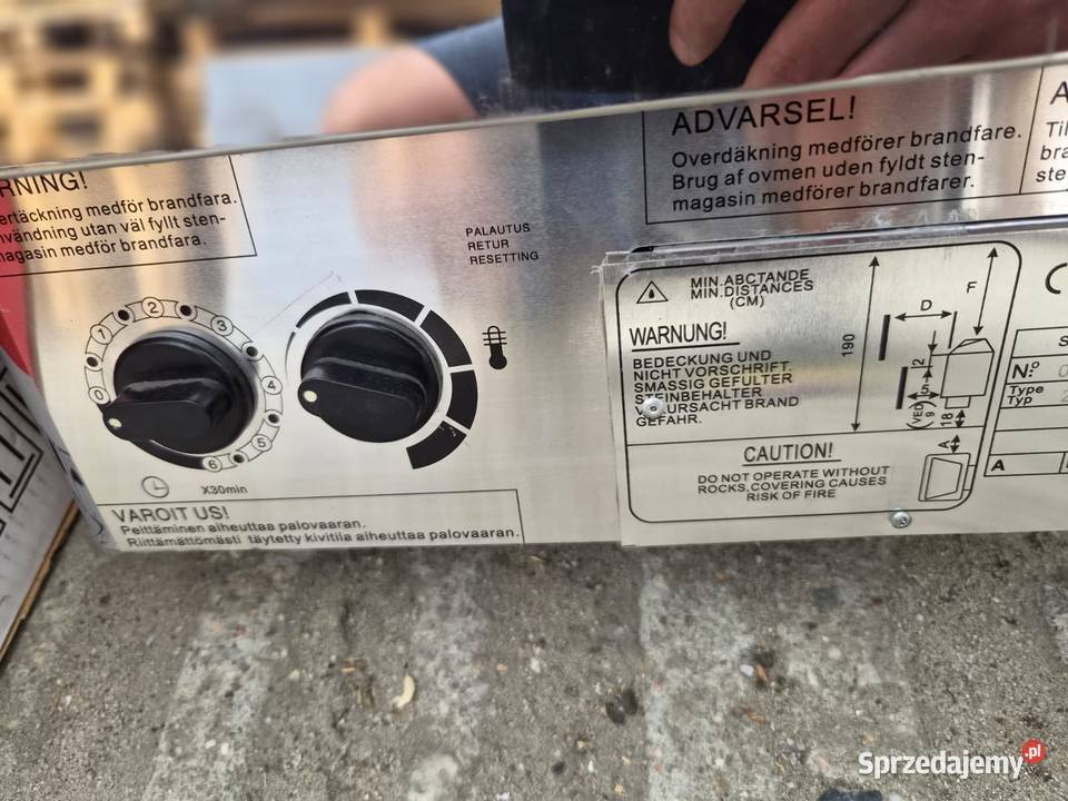 Piec do sauny Harvia 6kW nowy SCA60BS Zielona Góra