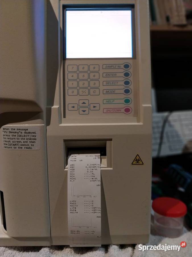 Analizator hematologiczny Sysmex KX 21N pomorskie Gdańsk