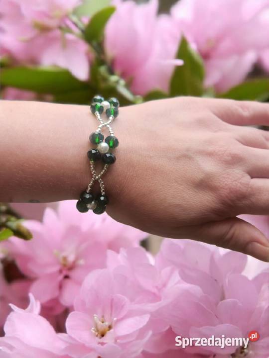 Elegancka ręcznie robiona bransoletka z Sanok
