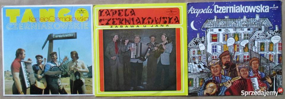 KAPELA CZERNIAKOWSKA 3 płyty 19747880 LP Łódź sprzedam