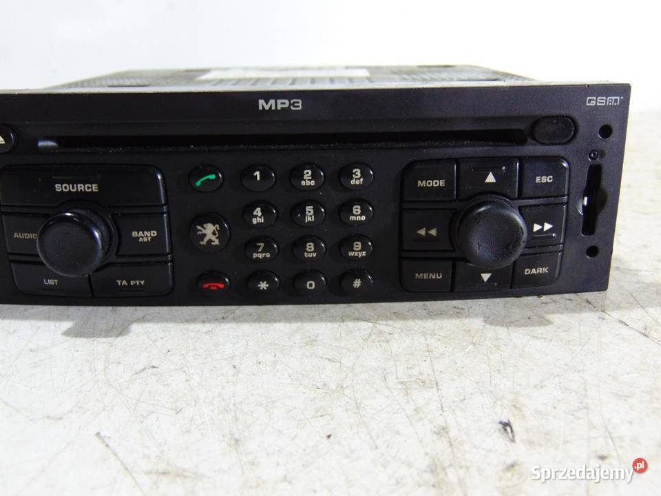 RADIO CD PEUGEOT 207 96611440XT