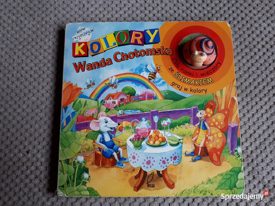 seria Mądry Przedszkolak KOLORY Wanda Chotomska twarda Kraków