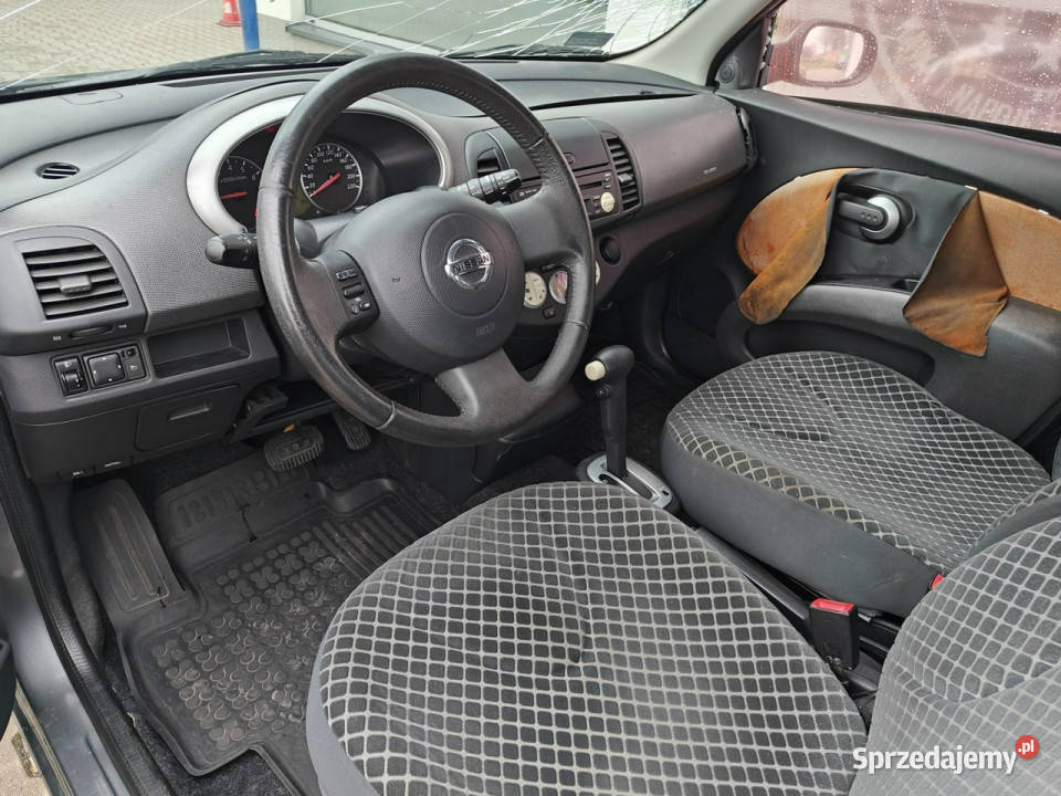 Nissan Micra Salon Polska Automat K12 20032010 szary
