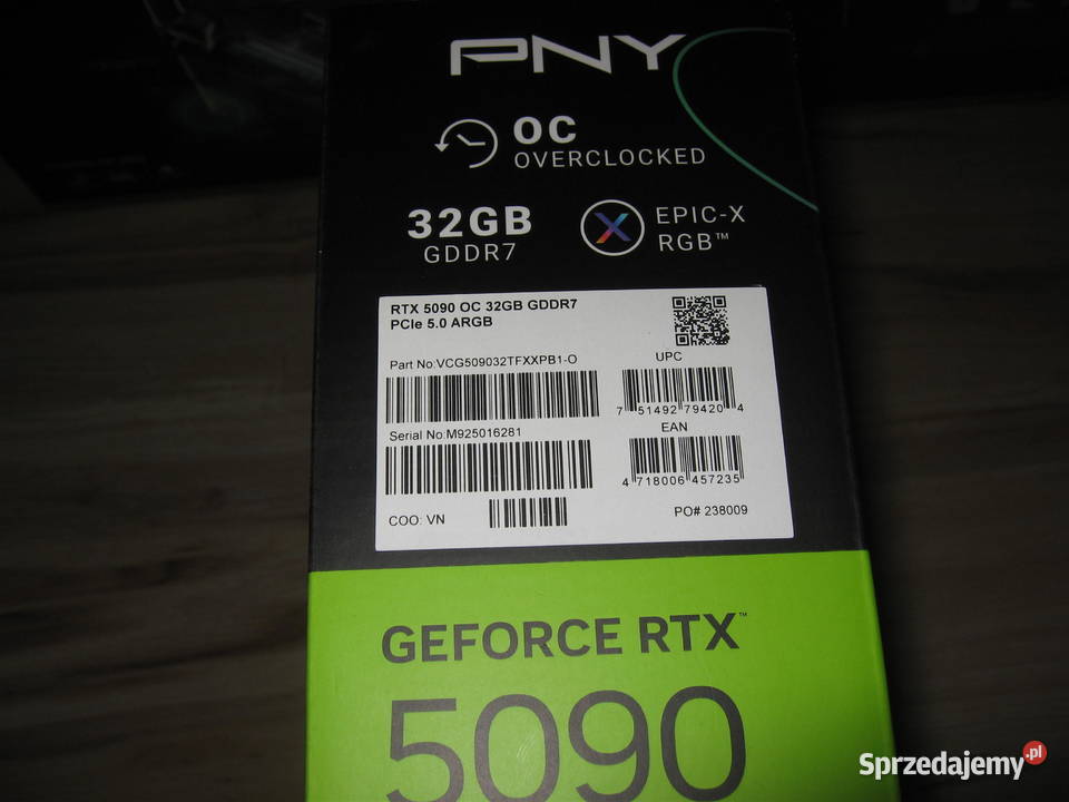 Krata graf RTX 5090 nowa małopolskie