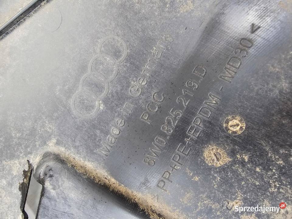 OSŁONA PODWOZIA TYŁ AUDI A4 B9 8W0825219D Przystajń