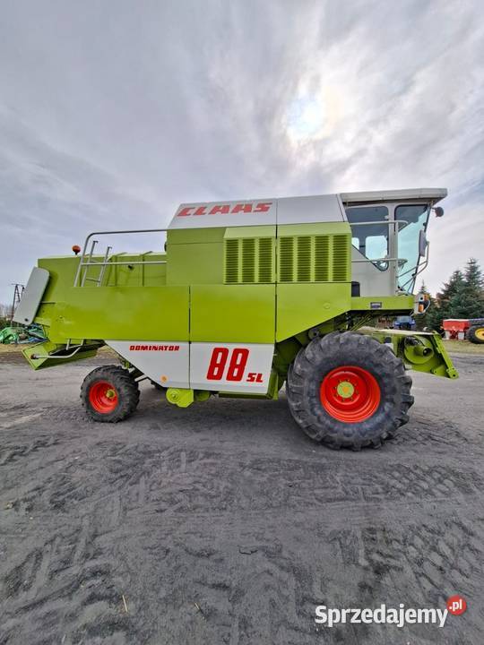 Kombajn zbożowy Claas Dominator 88s heder 39 m wielkopolskie