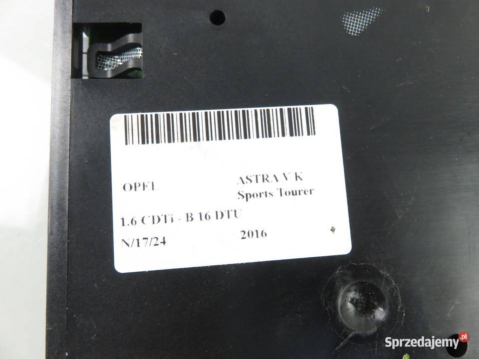 MODUŁ RADIA OPEL ASTRA K 39026165 małopolskie