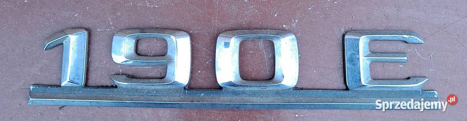 Mercedes 190Eoryginalny emblemat osobowe Pozostałe