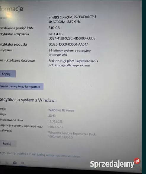 Dell latitude 6330 intel i5 8gb 500gb ssd