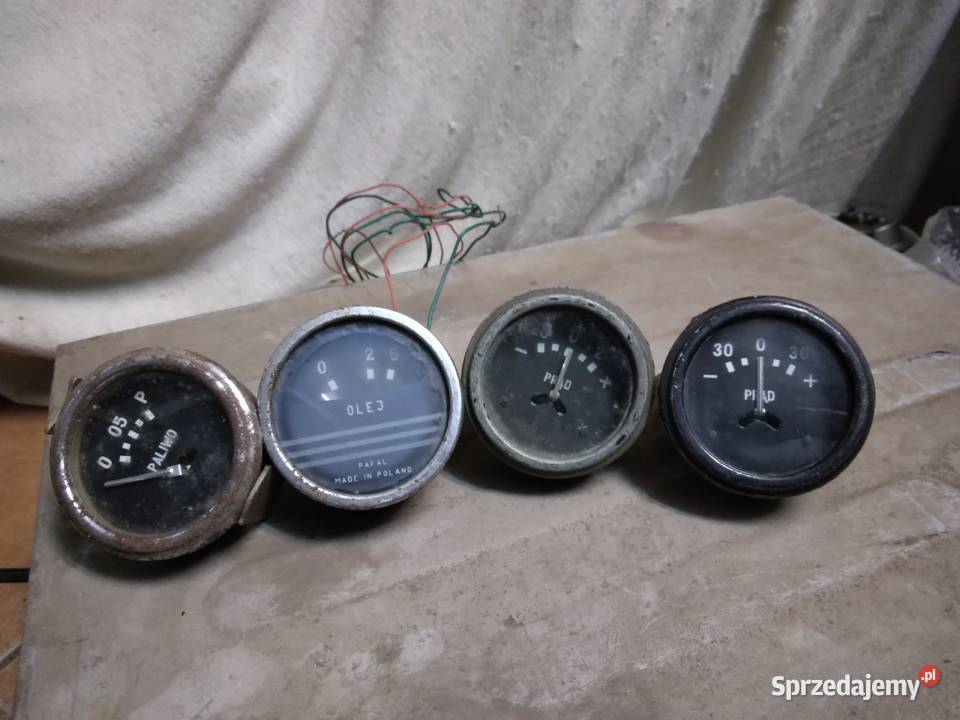 Wskaźnik wskaźniki Żuk Nysa Star paliwo olej Wyposażenie wnętrza pomorskie Banino