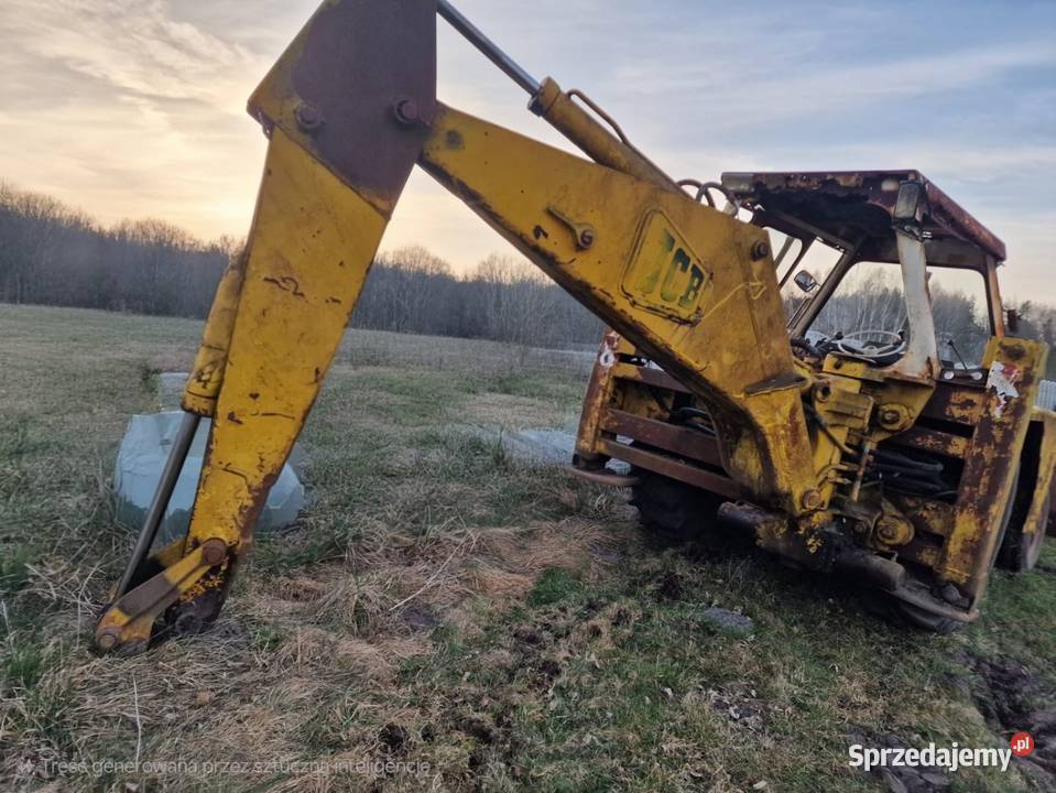 Koparko ladowarka Jcb 3c 75r 3x lyzka silnik wielkopolskie Turek