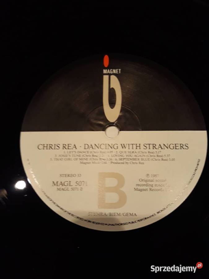 CHRIS REA DANCING With STRANGERS Płyty i kasety