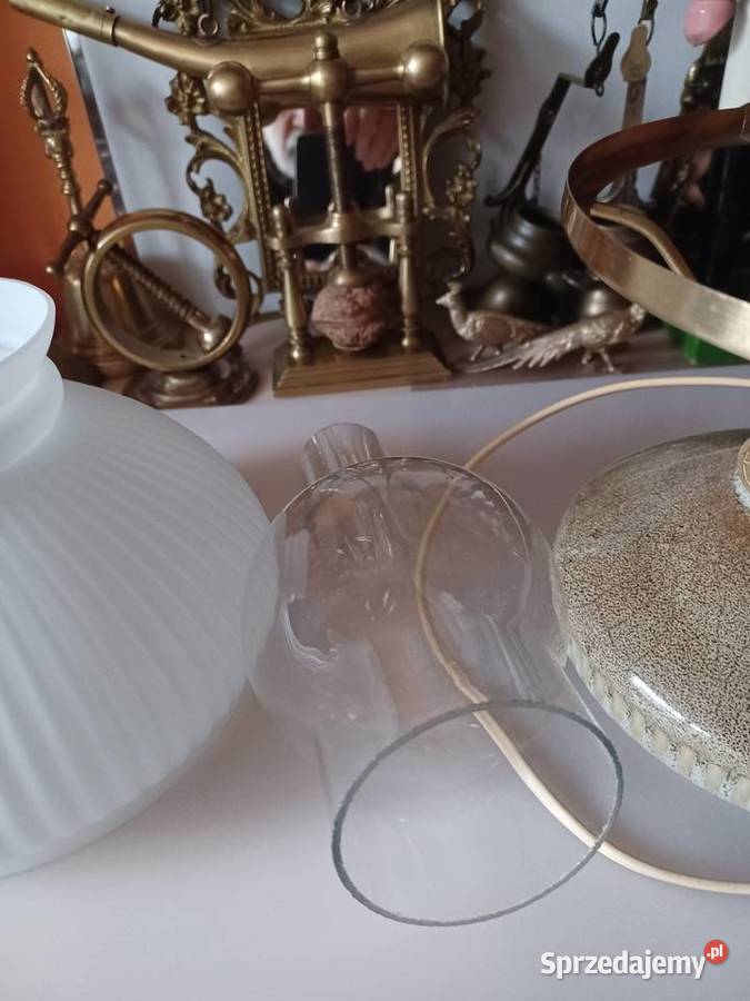 Lampa stołowa PRL Wałbrzych Poznań sprzedam