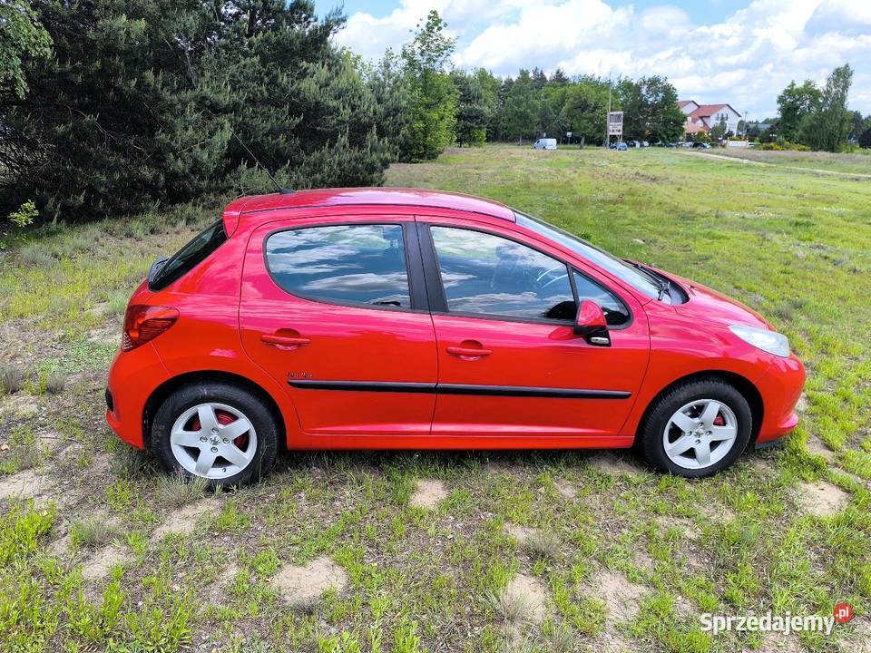 Peugeot 207 czerwony mazowieckie Radom
