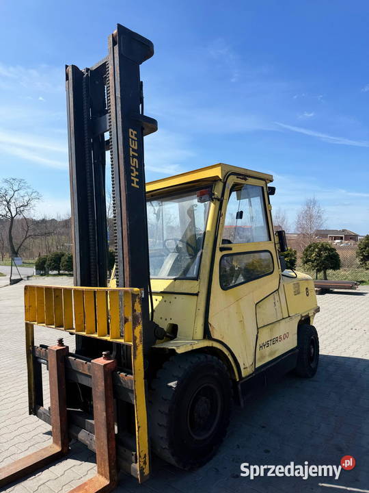wózek widłowy HYSTER H500XM 5000 przesuw kabina Działoszyn