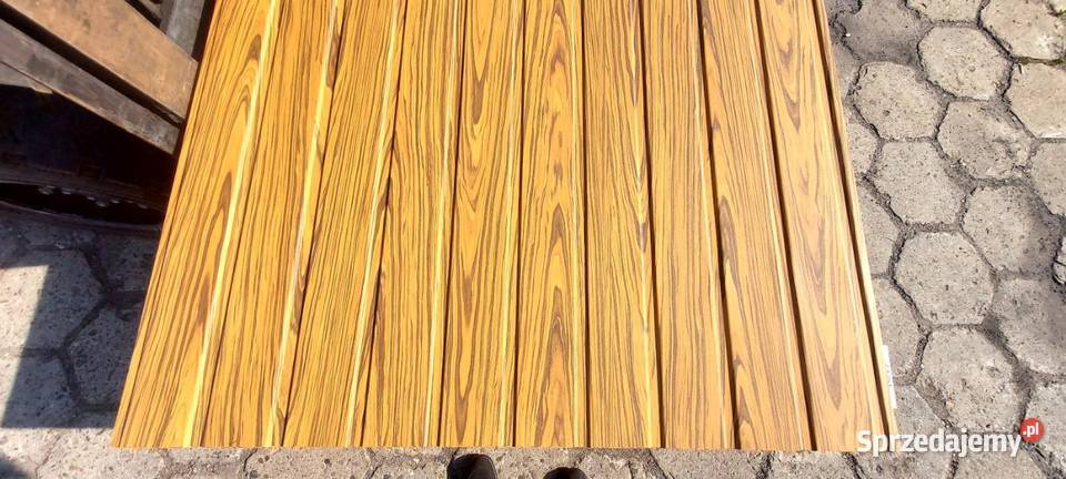 Tania blacha trapezowa rose wood t7 II gatunek Narol