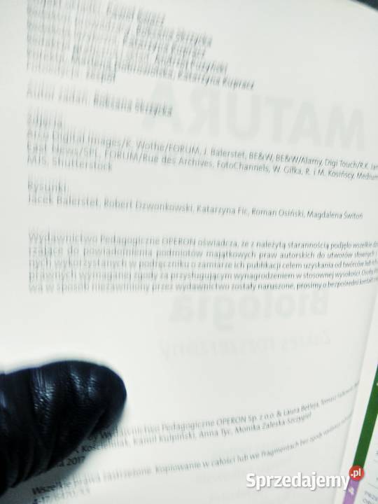 Matura vademecum maturzysty chemia operon mazowieckie Warszawa
