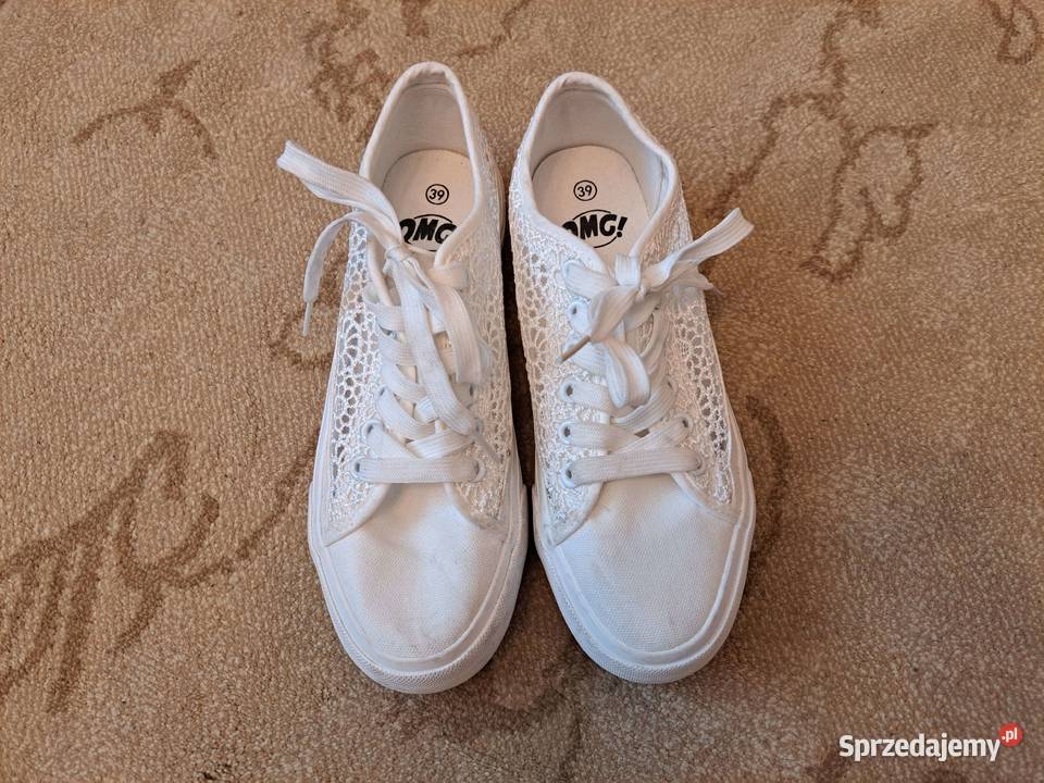 Buty damskie koronkowe trampki OMG rozmiar 39 inna