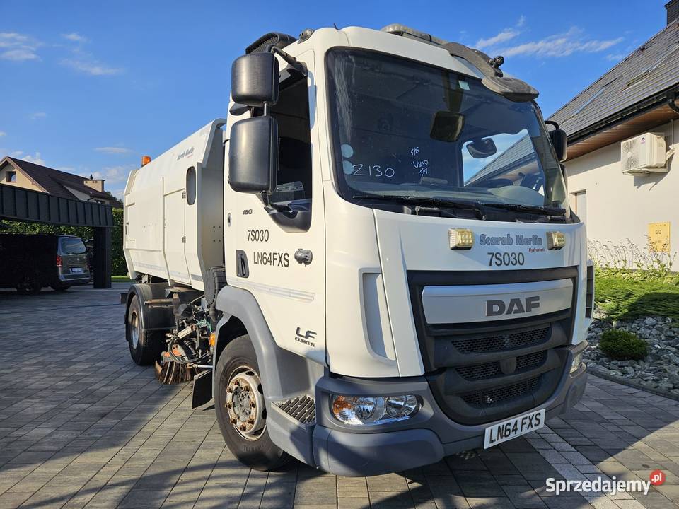 DAF LF 45180 Zamiatarka dwustronna SCARAB MERLIN 6730cm3 podkarpackie Ropczyce
