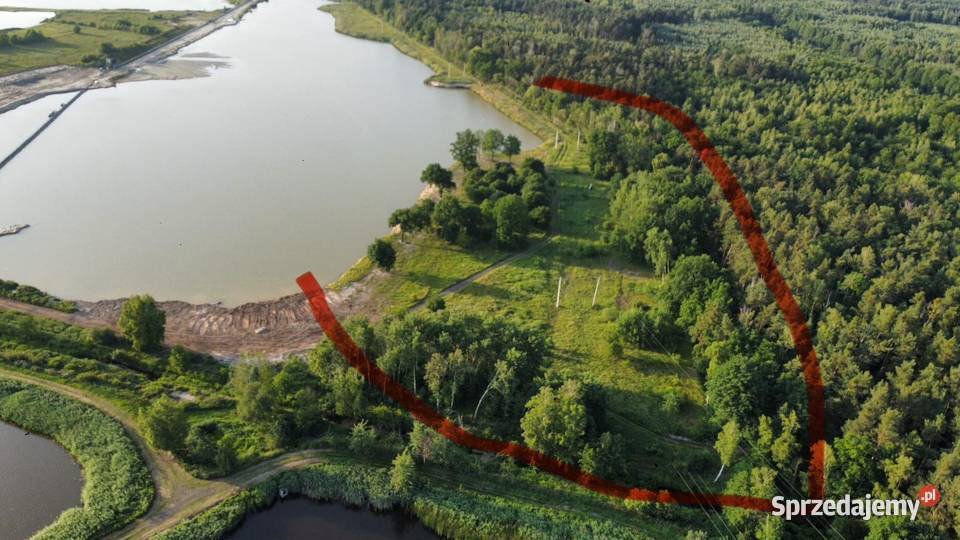 Działka teren inwestycyjny zalewem jeziorem śląskie Nędza