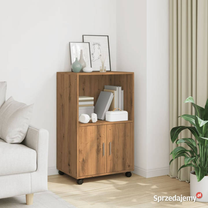 Szafka na kółkach dąb artisian 55x40x91 WM853190 Warszawa