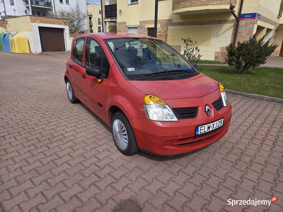 Renault Modus 12 benzyna 2004 długie opłaty Łódź