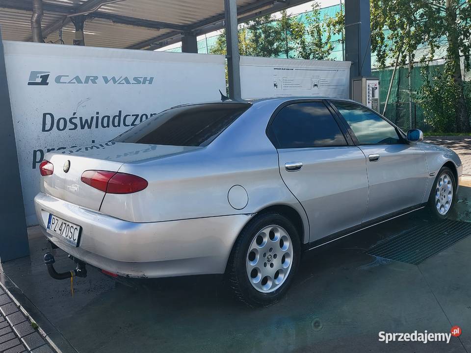 Alfa 166 24 JTD zarejestrowana Możliwa Zamiana Rok produkcji 2002 166 Samochody osobowe Słupca