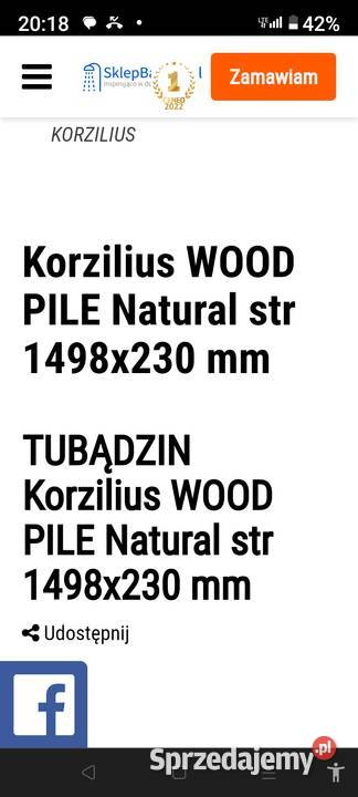 Plytki podlogowe TUBĄDZIN WOOD PILE