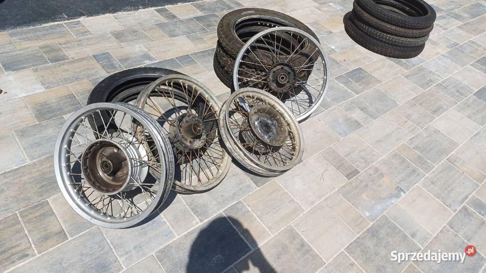 Koła opony Felgi MZ ETZ 150 I inne częsci Zduńska Wola