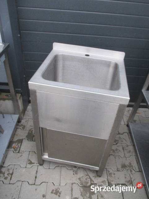 Zlew Gastronomiczny 1 Komorowy Drzwi Otwierane