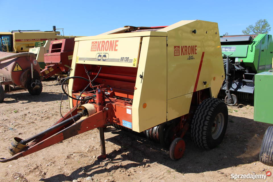 Krone 130 siatkasznurek 125 prasa rolująca Sokoły