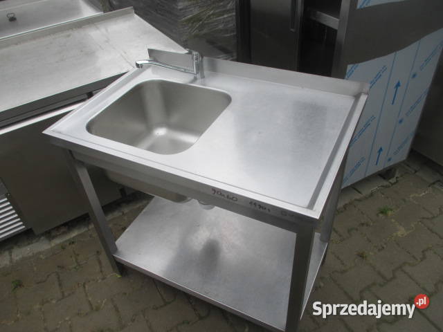 Zlew Gastronomiczny 1 Komorowy Z Półką 906085 Ostrów Wielkopolski
