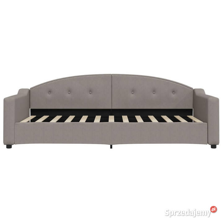 Sofa z materacem do spania kolor taupe tkanina Warszawa sprzedam