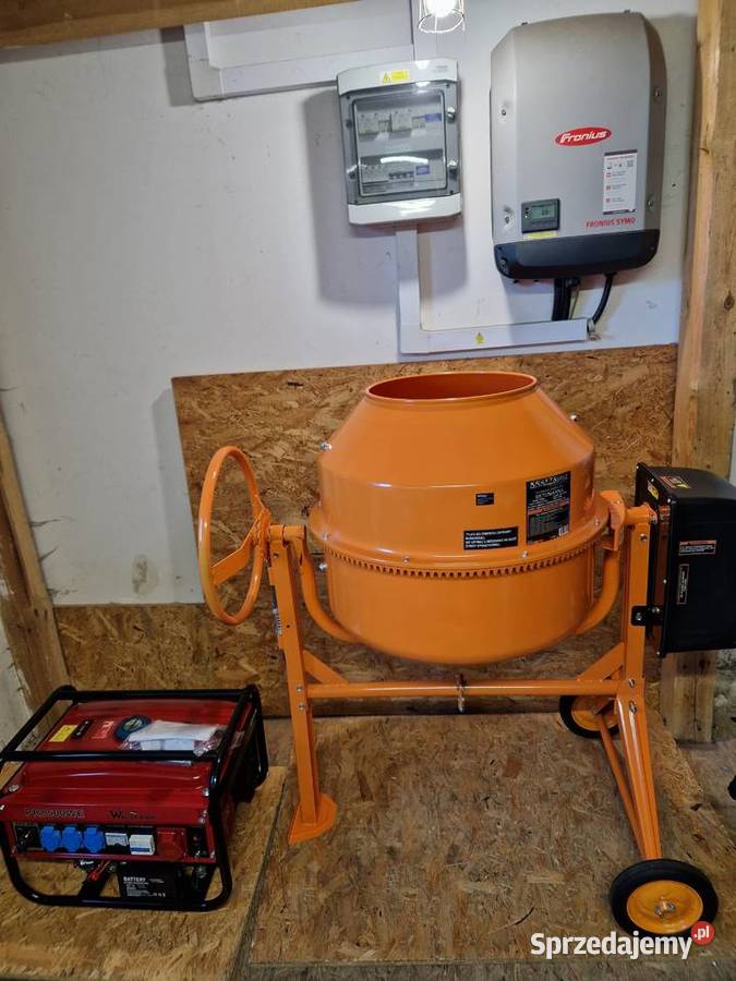 Zestaw Betoniarka Agregat KD492 200L 1250W 3000