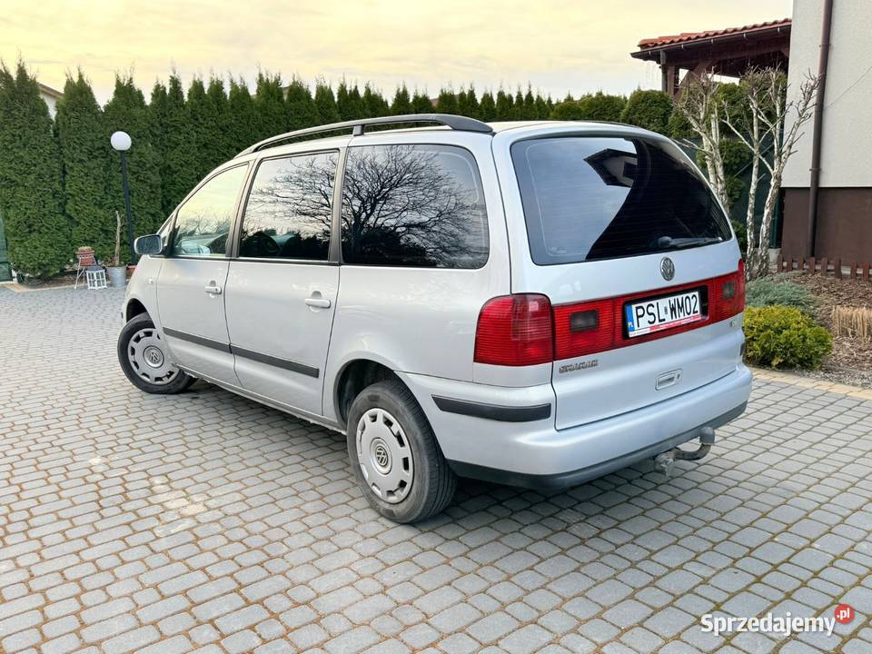 VW Sharan 19tdi 115 koni 7 foteli HAK SPRAWNY Witkowo