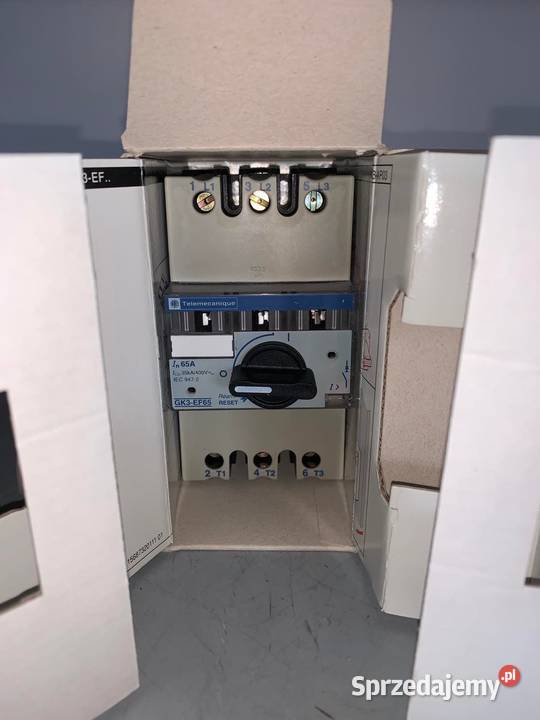 GK3EF65 motor circuit breaker GK3EF 65 A Warszawa sprzedam