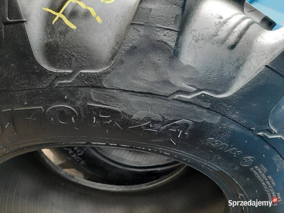 2x Opona używana rolnicza 42070R24 149R24 OZKA podlaskie Zaścianki
