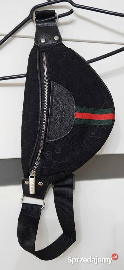 Gucci nerka torebka listonoszka piękna czarna Uniseks Konstancin-Jeziorna