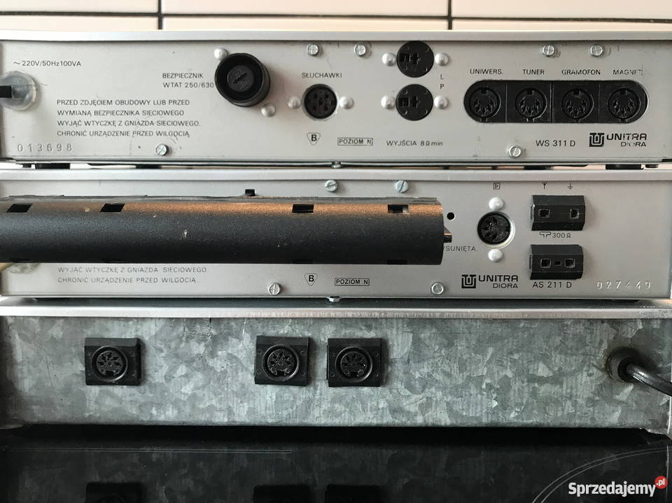 Unitra Trawiata WS 311D Faust 211D Equalizer Rumia