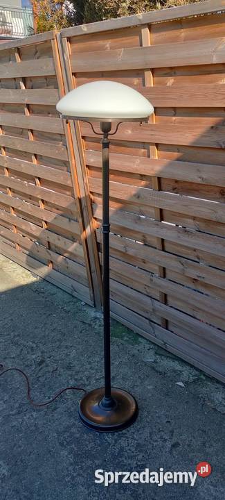 Lampa mosiężna stojąca do salonu Stan PROMOCJA Warszawa