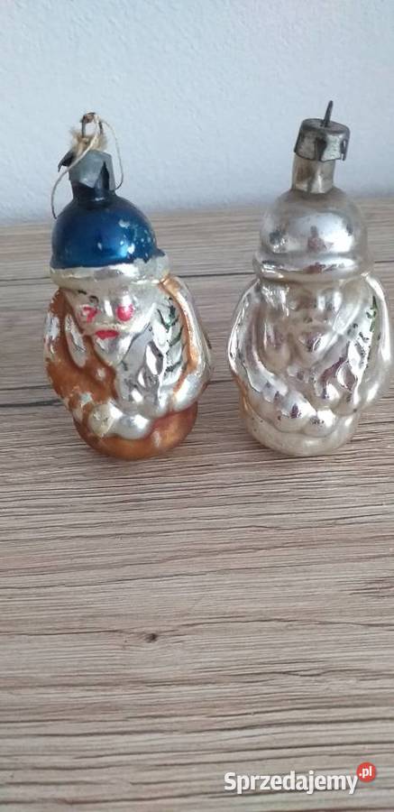 Bombki mikołajki z prl sprzedam