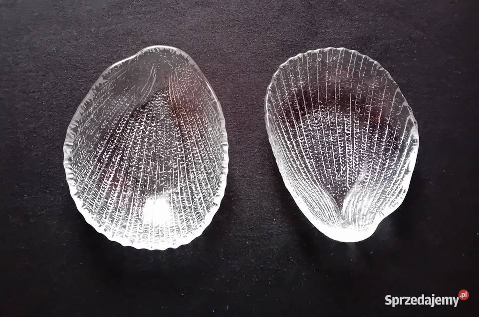 Dwie salaterki śledziówki model Shell HSG Koźminek